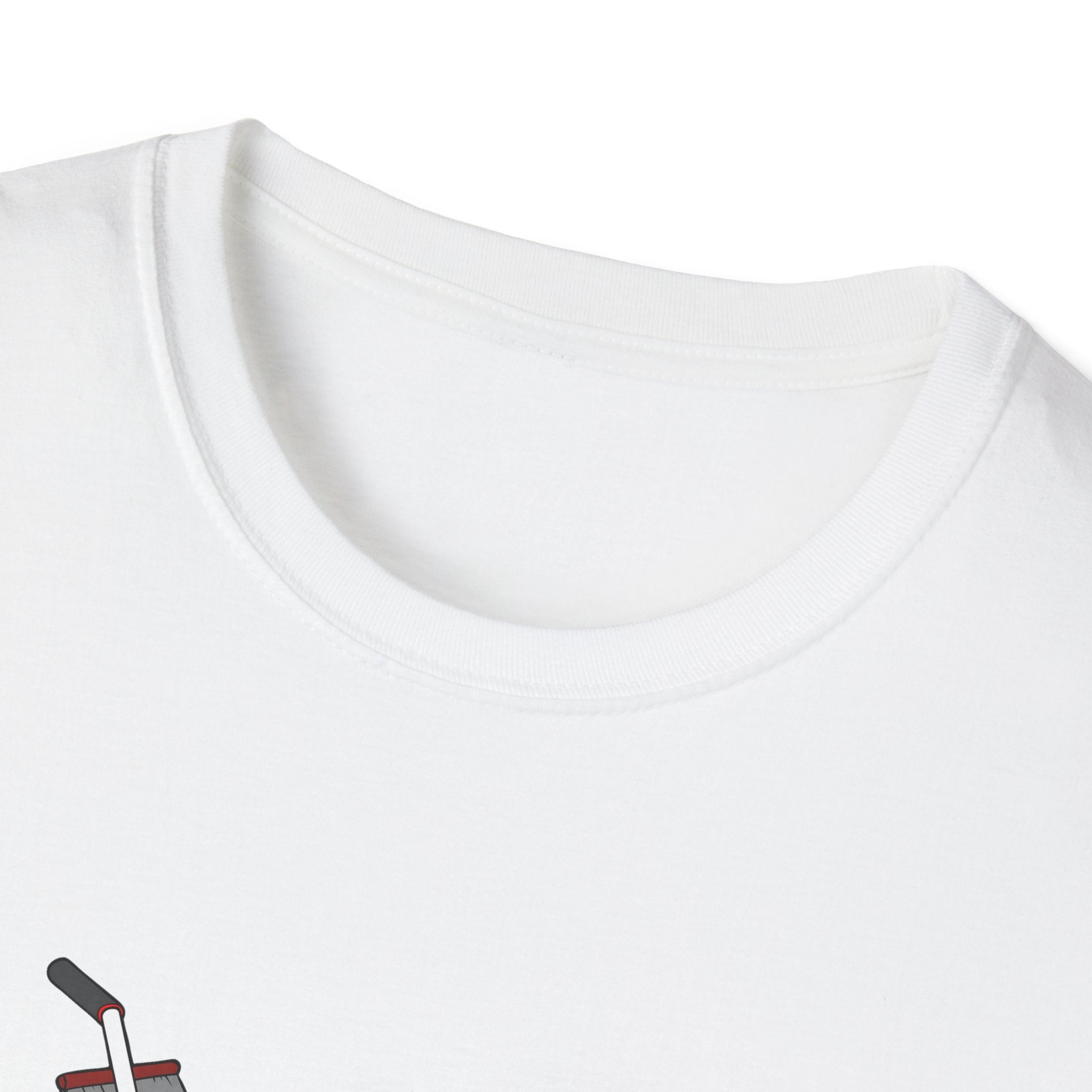 Vacuum Wars Logo Small Unisex Softstyle T-Shirt - Fun Graphic Tee for Home Enthusiasts